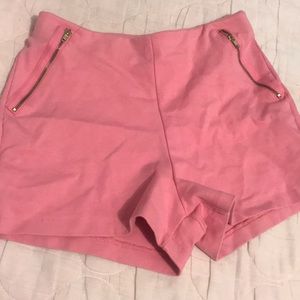 Zara pink shorts